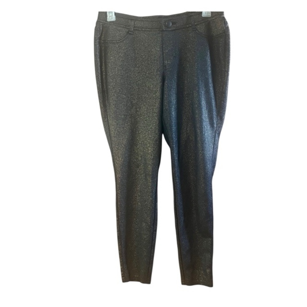 Lane Bryant Metallic Skinny Jeggings